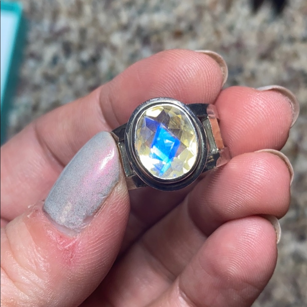 Snowflake quartz ring - Picture 6 of 8